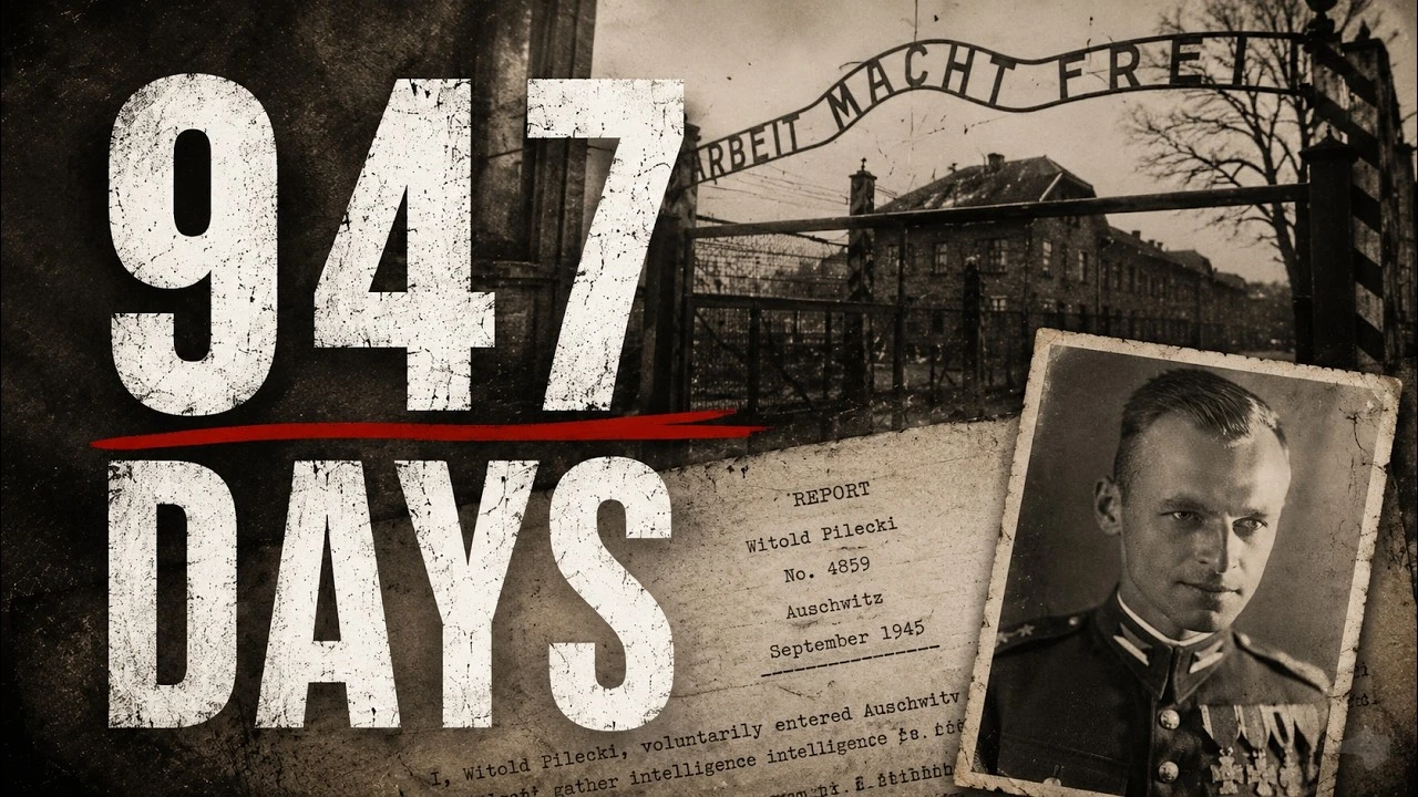 Kadr z filmu „947 Days in Auschwitz”